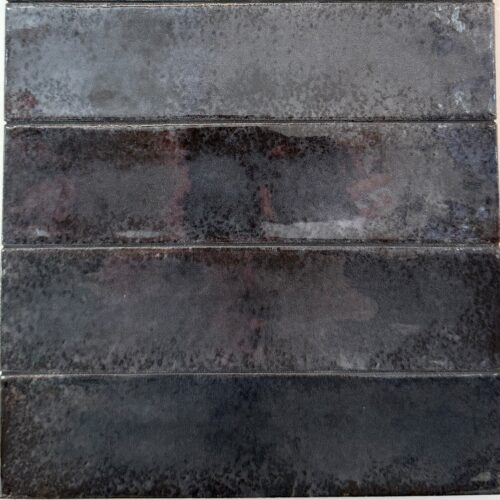 Sildebensfliser Metalbrick Black Emil Ceramica Miljoe HL Keramik