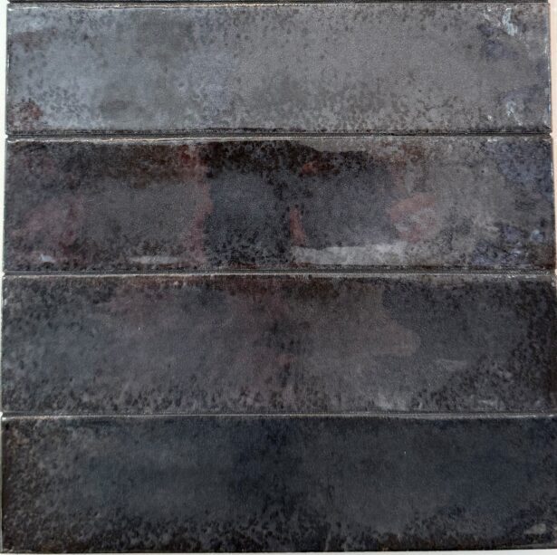 Sildebensfliser Metalbrick Black 6x24 Vaegfliser Opsat Hl Keramik