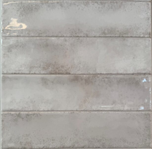 Metalbrick White - Sildebensfliser - Vægfliser – White