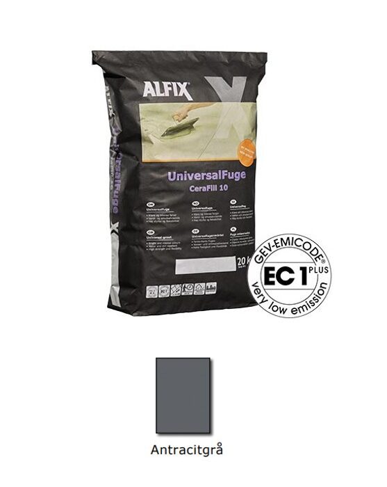 Alfix Universalfuge Cerafill 10 Antracitgraa HL Keramik