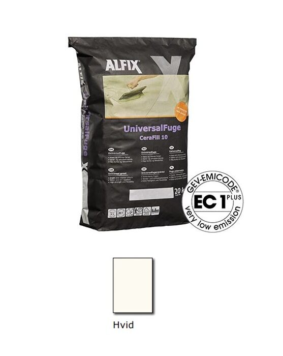 Alfix Universalfuge Cerafill 10 Hvid HL Keramik