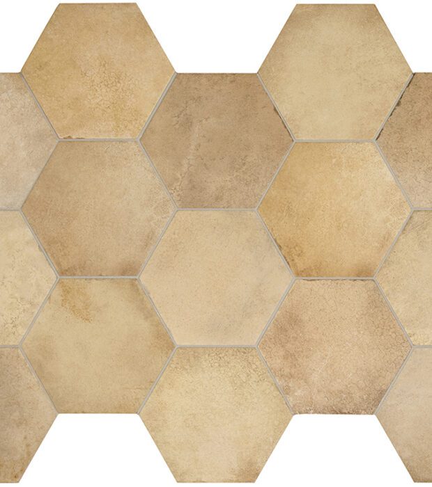Hexagonfliser Heritage Wheat HL Keramik