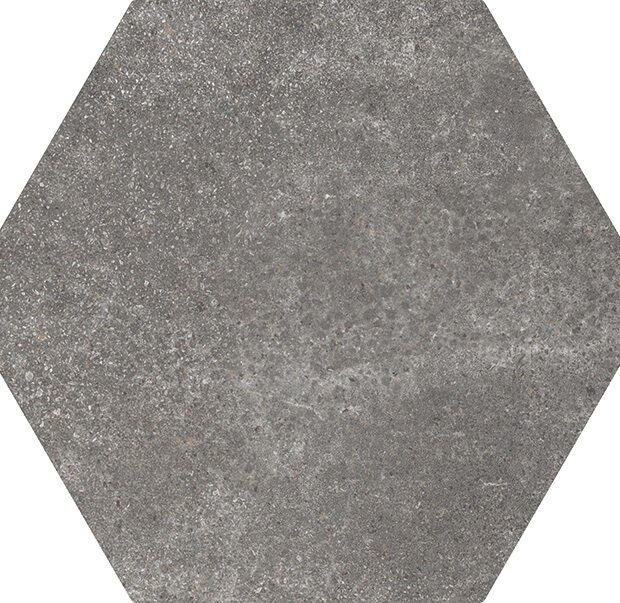 Hexagonfliser Hexatile Cemento Black HL Keramik