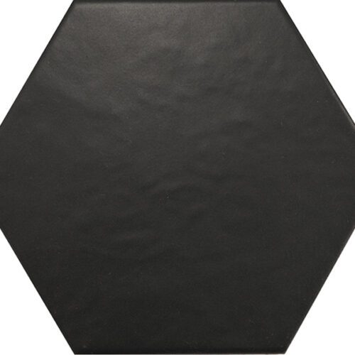 Hexagonfliser Hexatile Mate Negro HL Keramik
