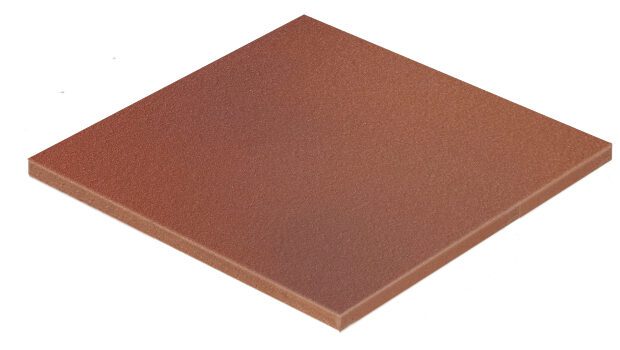 Uglaseret Teglklinke Rødflammet 24x24 – Patrician Red Flamed