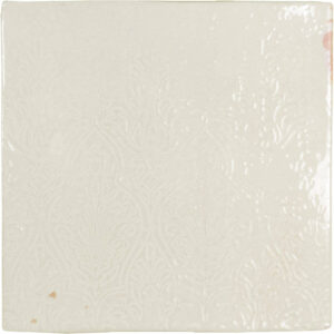 Zellige Decor White 12,5x12,5 Blank