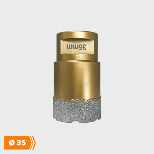 Diamant Tørbor Til Vinkelsliber Ø 35 Mm