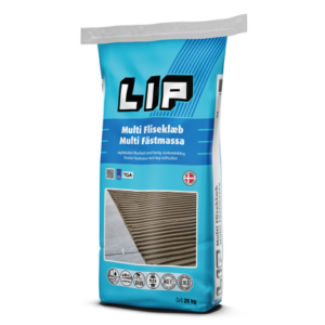 LIP Multiklæb Grå - 20 Kg