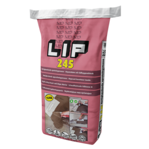 LIP 245 Hurtighærdende Opretningsmasse - 15 Kg