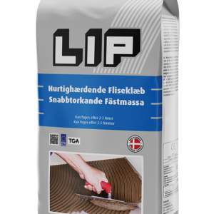 LIP Hurtighærdende fliseklæb Grå - 5 Kg