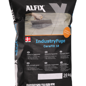 Alfix IndustryFuge CF 18 Manhattan Stålgrå - 20 Kg
