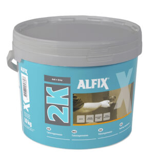 Alfix 2K Tætningsmasse Grå - 10 Kg