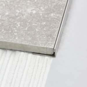 10 Mm Lige Afslutning Blank Rustfri Stål 300 Cm