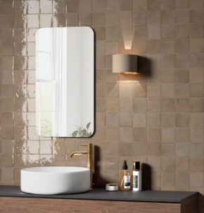 Inspiration til brune fliser - HL Keramik