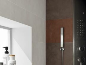 Brune Klinker badevaerelse Colovers Love Brown Bronze White Ceramiche Supergres HL Keramik - HL Keramik Brune fliser