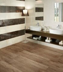 Fliser traelook badevaerelse gulv Alpi Saime Ceramiche HL Keramik - HL Keramik Fliser trælook