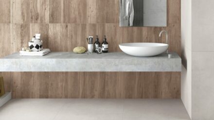 Fliser traelook badevaerelse vaeg Alpi Avana 30x120 Saime Ceramiche HL Keramik - HL Keramik Fliser trælook