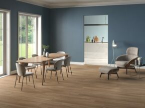 Fliser trælook spisestue - Tundra Terra 20x120 - Saime Ceramiche - HL Keramik