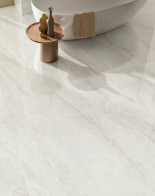 Marmor fliser gulv - lyse klinker - white paradise - Emil Ceramica - HL Keramik