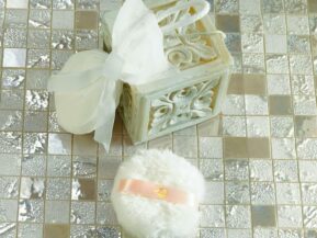 Mosaik fliser grønne closeup- Four Seasons Spring - Ceramiche Supergres - HL Keramik