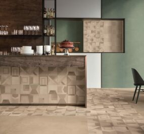 Sandfarvede klinker - Venti Boost Mix Warm - Ceramiche Atlas Concorde - HL Keramik