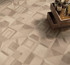 Sandfarvede klinker closeup Venti Boost Mix Warm Ceramiche Atlas Concorde HL Keramik - HL Keramik Beige fliser