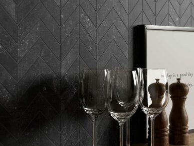 Sorte sildebensfliser Concert Black Astor Ceramiche HL Keramik - HL Keramik Sildebensfliser