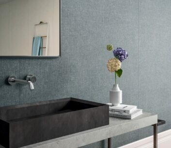 Store klinker badevaerelse Dream Navy blue 120x278 Ceramiche Fondovalle HL Keramik - HL Keramik Storformat fliser