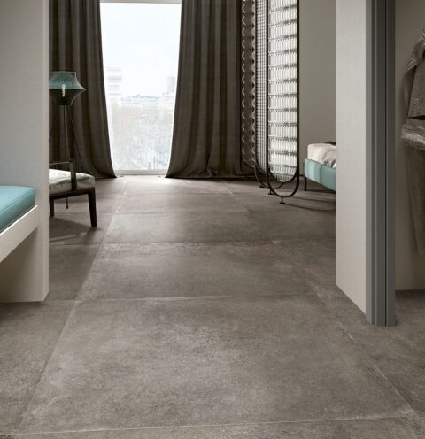 Store beton look fliser