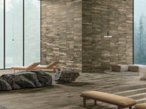 Fliser trælook spa - Cortina Natural Tobacco wood - Refin Ceramiche - HL Keramik