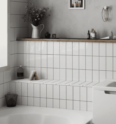 Inspiration til hvide fliser - HL Keramik