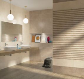 Inspiration til beige fliser - HL Keramik